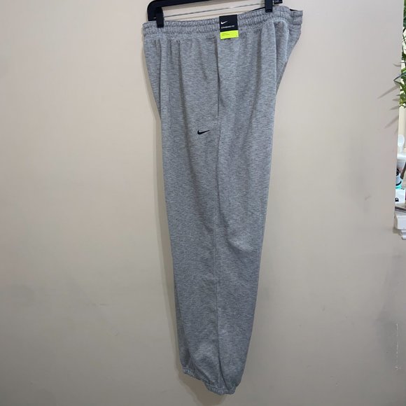 Nike Golden State Warriors NBA Team Issue Practice Gray Sweat Pants Mens 2XL - Picture 7 of 10